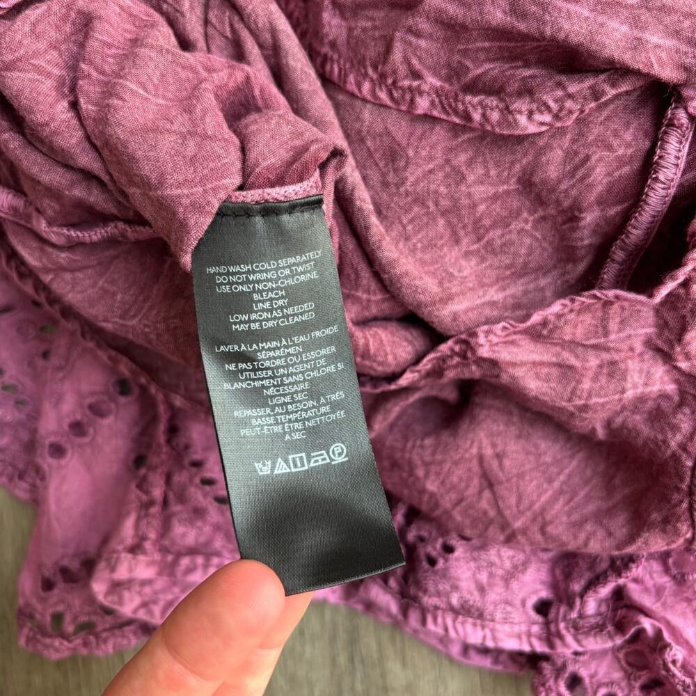Free People Serenity Skirt Purple Small - Picture 10 of 10